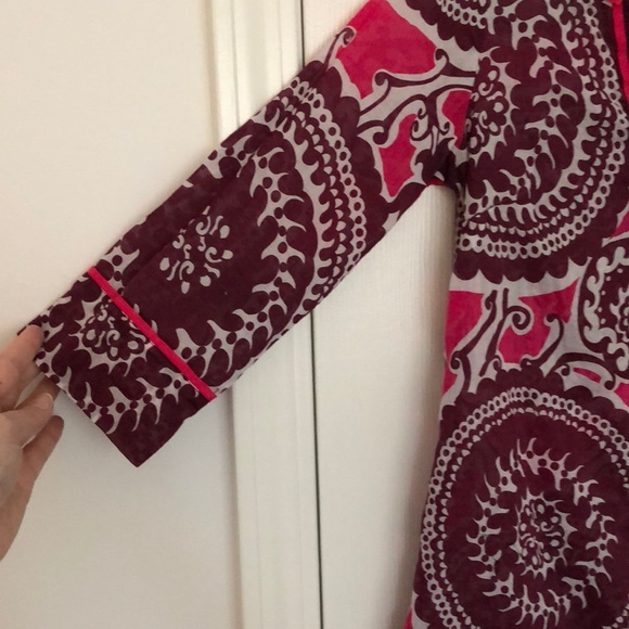 Preppy printed tunic top - Picture 3 of 4